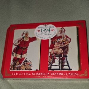 Coca-Cola Red Nostalgia Playing Cards